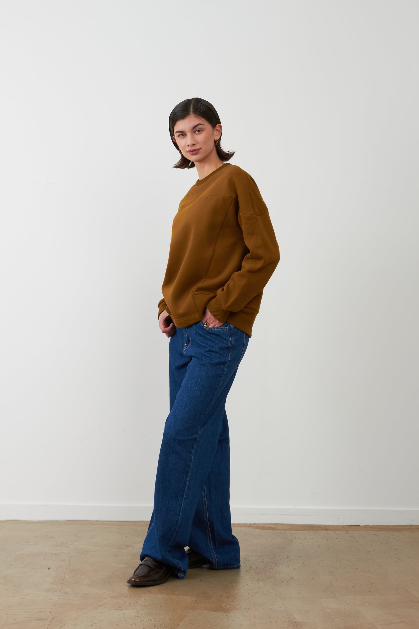 Pantalon jean flare Dane - Denim