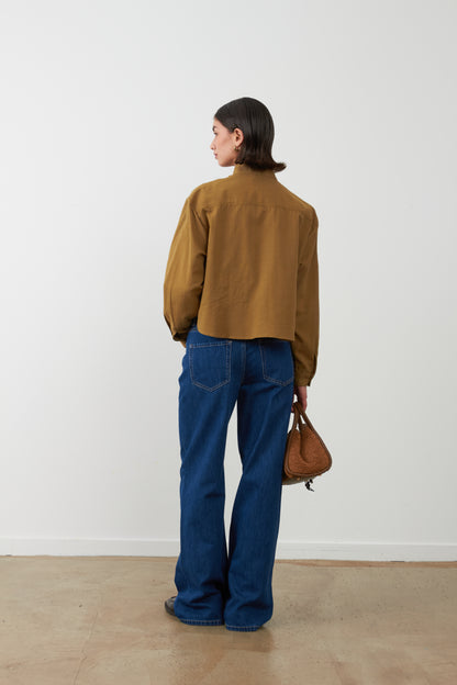 Pantalon jean flare Dane - Denim