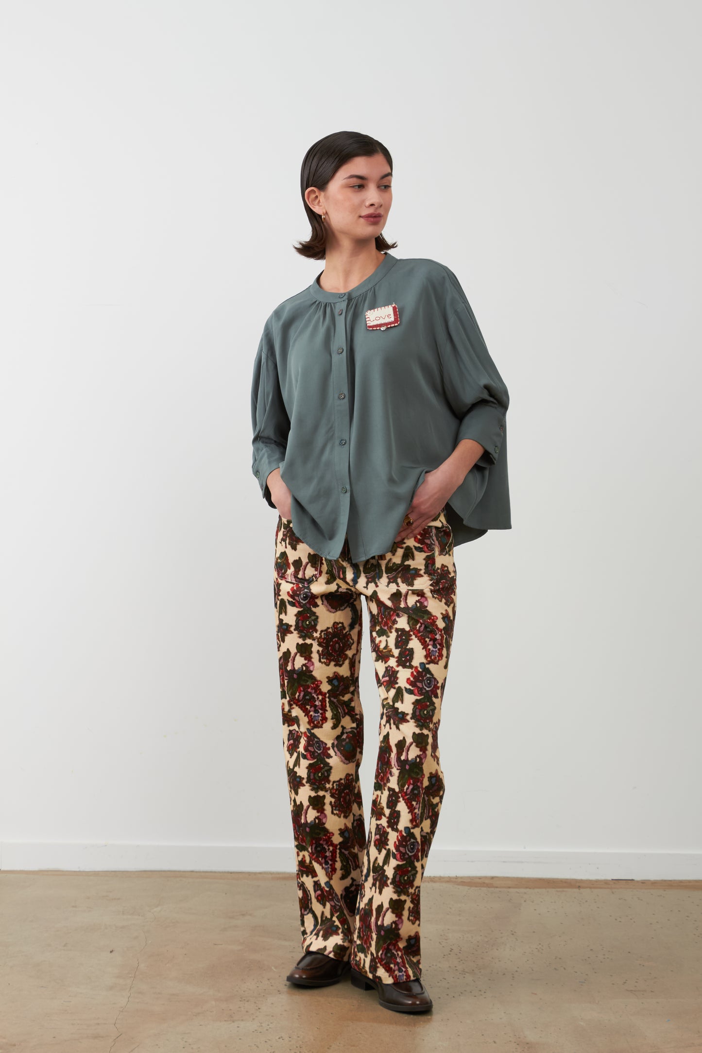 Blouse Simone - Bleu Brume