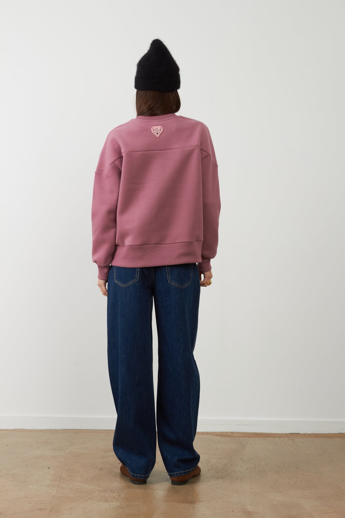 Sweatshirt col rond Kaja - Bois de Rose