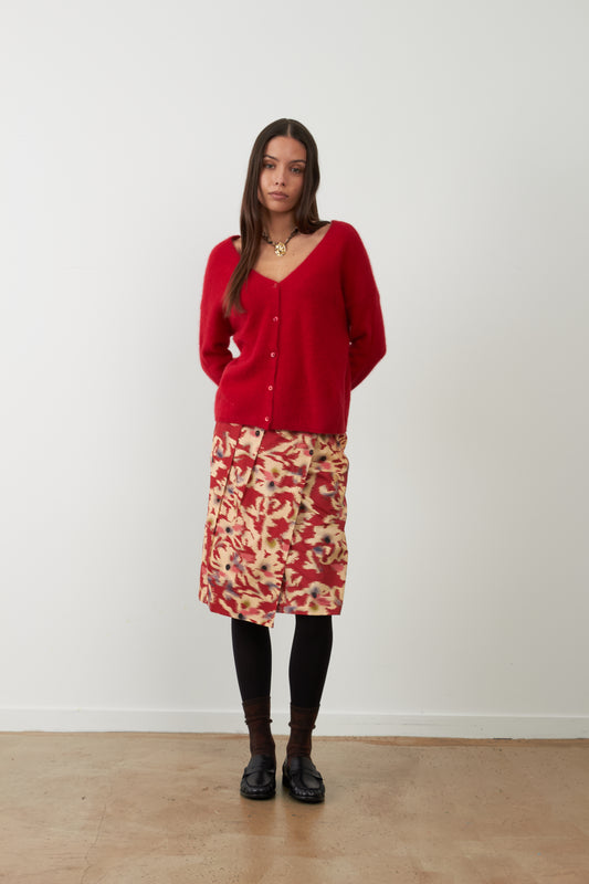 Jupe midi Tifanny - Fond De Toile