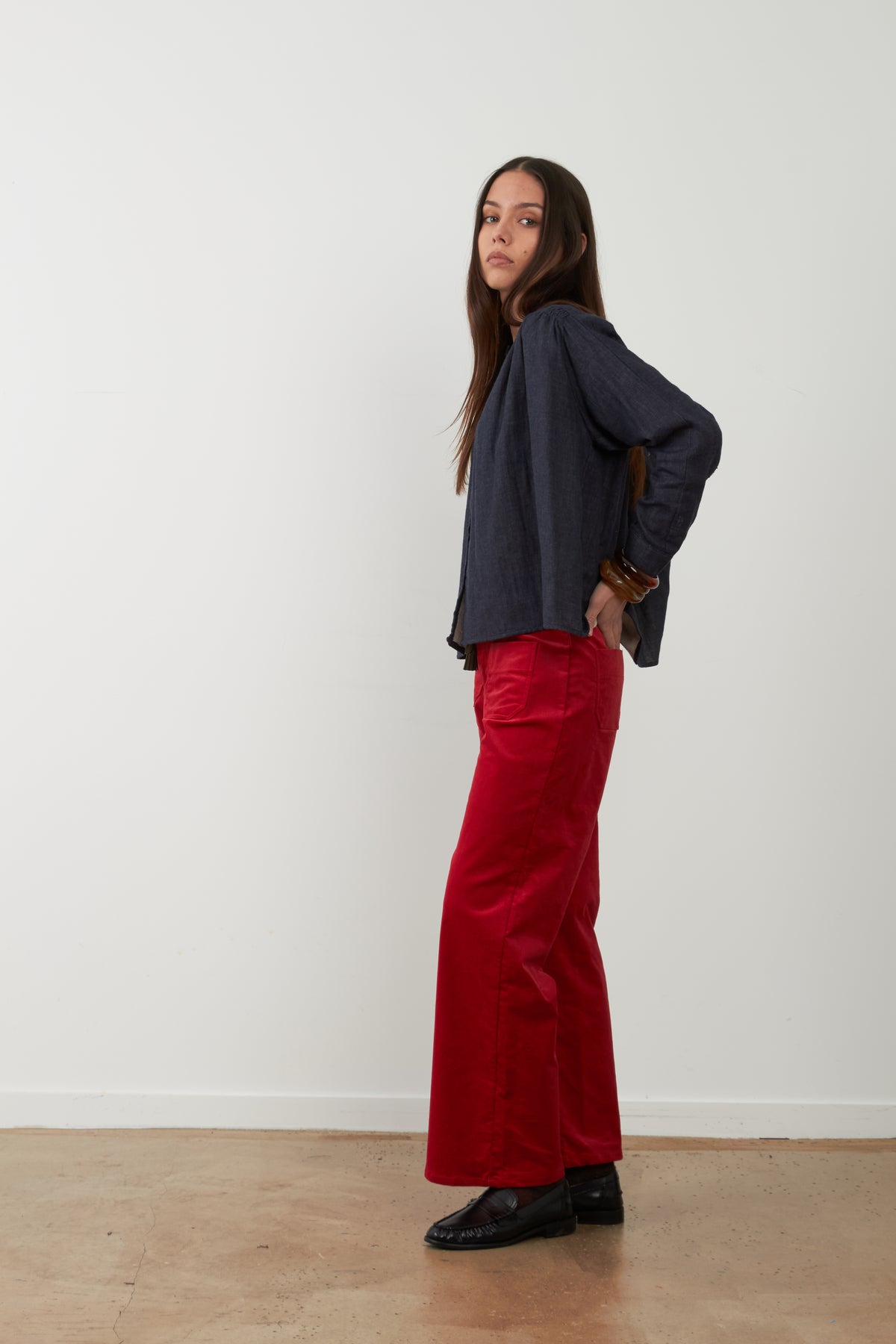 Pantalon Canelle - Rouge
