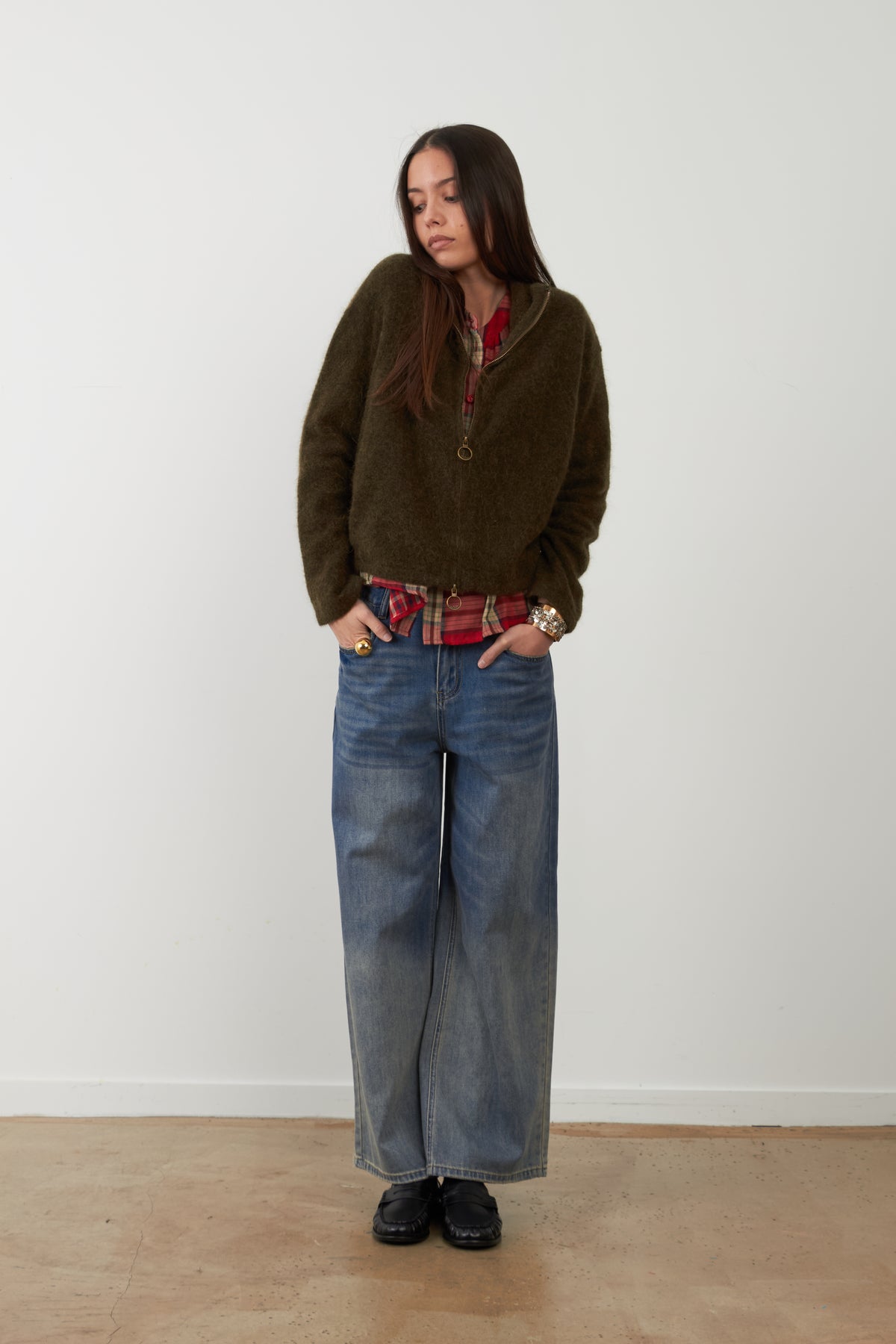 Gilet Zuleika - Kaki