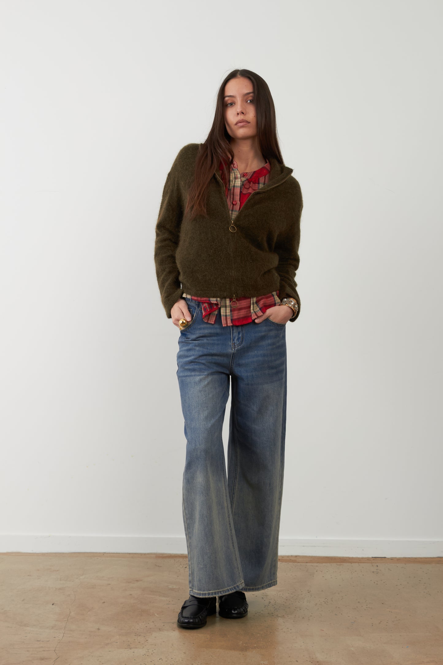 Gilet Zuleika - Kaki