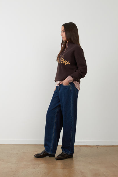 Pull "My Dear" Yseult - Chocolat