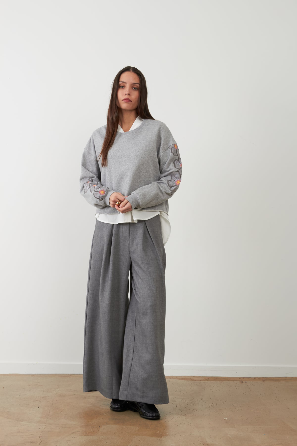 Pantalon Cindy - Gris