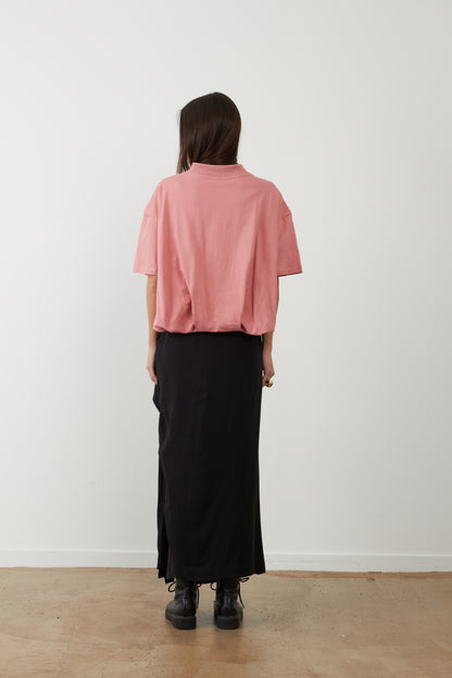 Jupe longue fluide Pamela - Noir