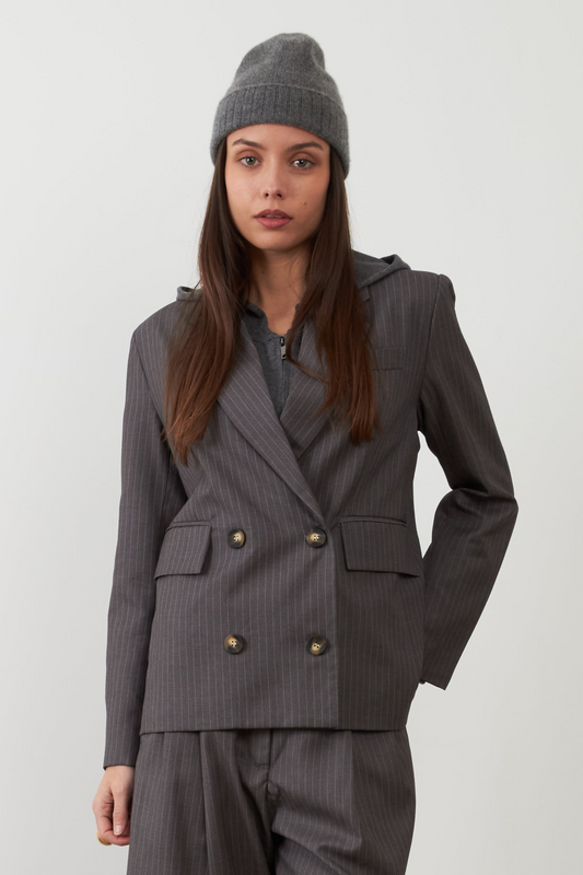 Veste blazer Adriel - Gris chiné