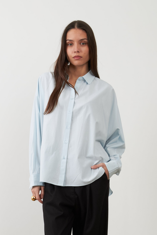 Chemise oversize Palma - Ciel