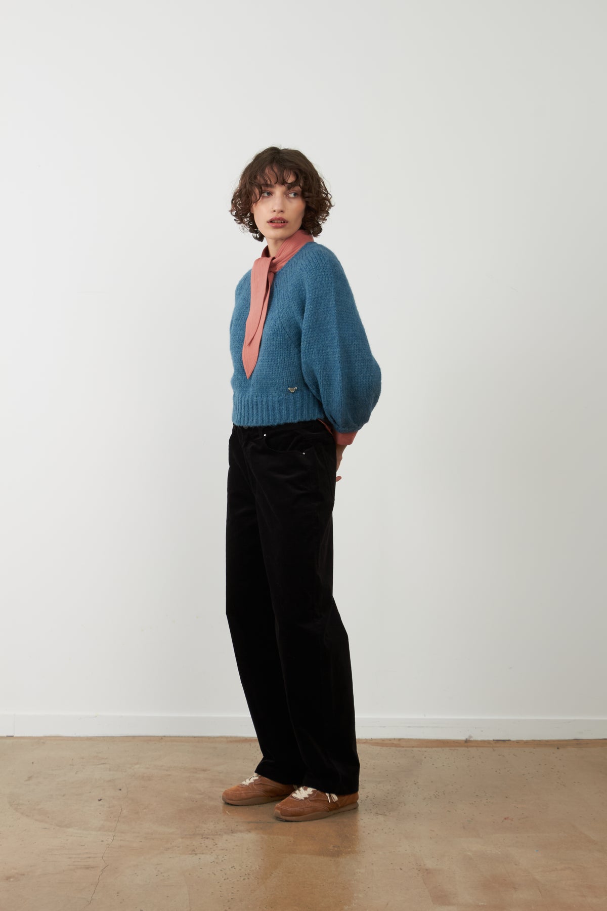 Pull Aurore - Petrole
