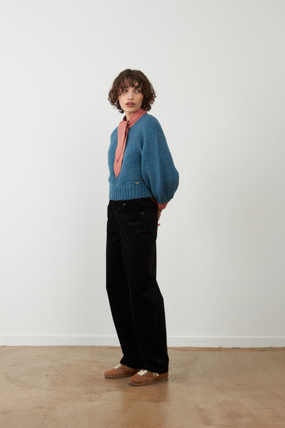 Pull Aurore - Petrole