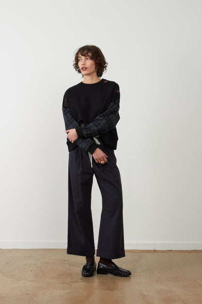 Pantalon large Laugane - Navy