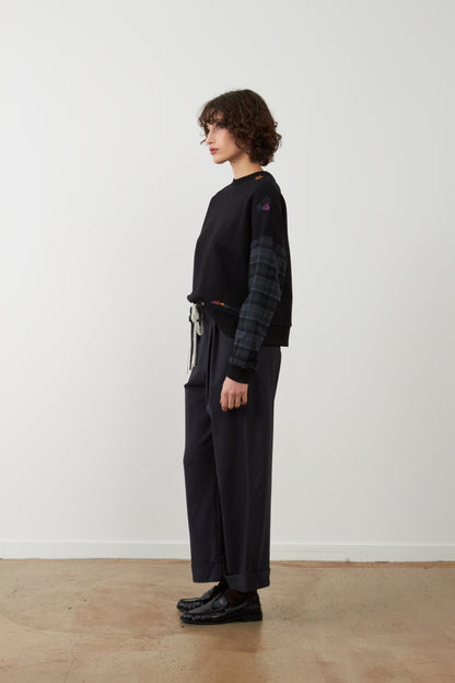 Pantalon large Laugane - Navy