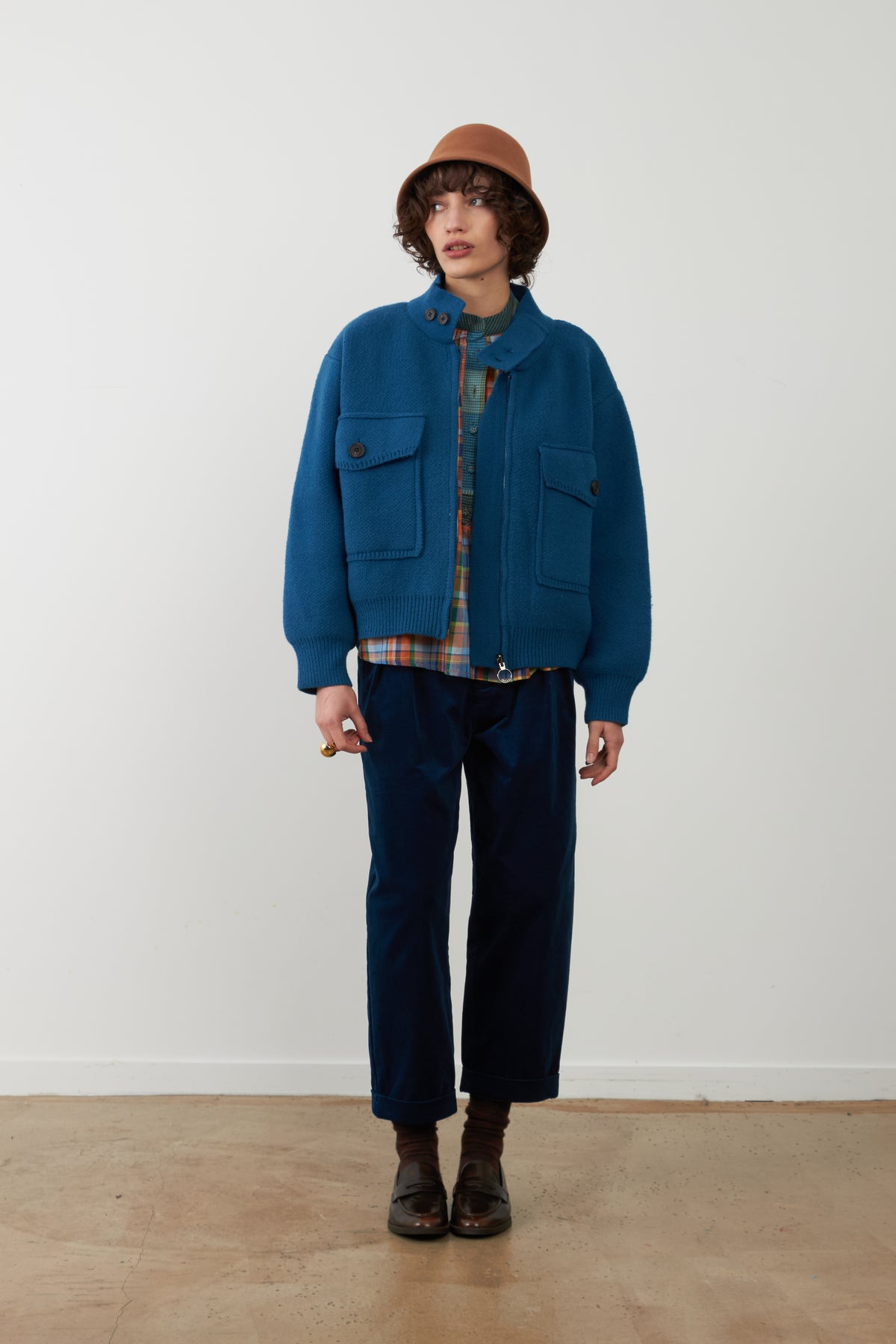 Veste gilet Biba - Bleu