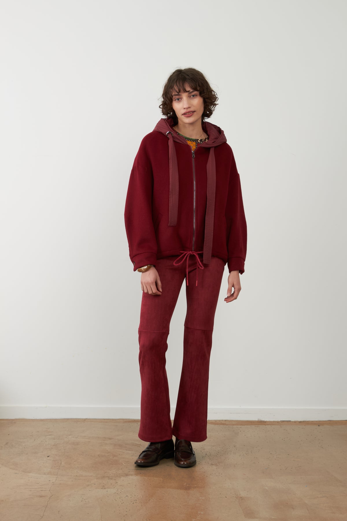 Veste Lester - Bordeaux