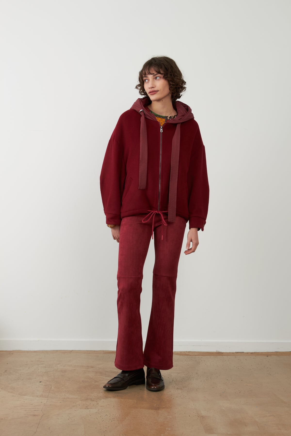 Veste Lester - Bordeaux
