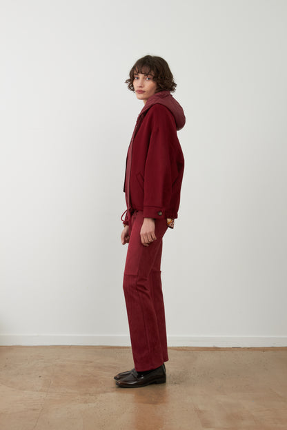 Veste Lester - Bordeaux