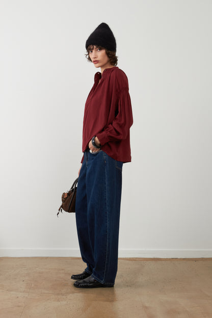Blouse Abby - Bordeaux