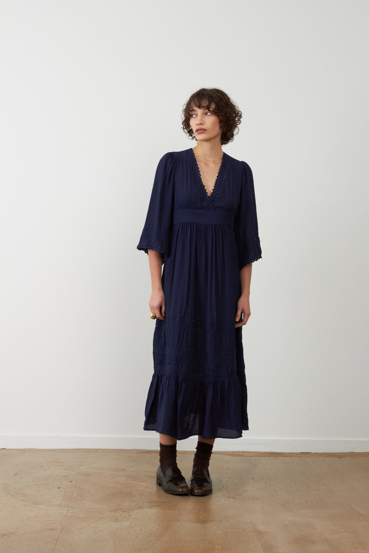 Robe bohème Wynonna - Navy