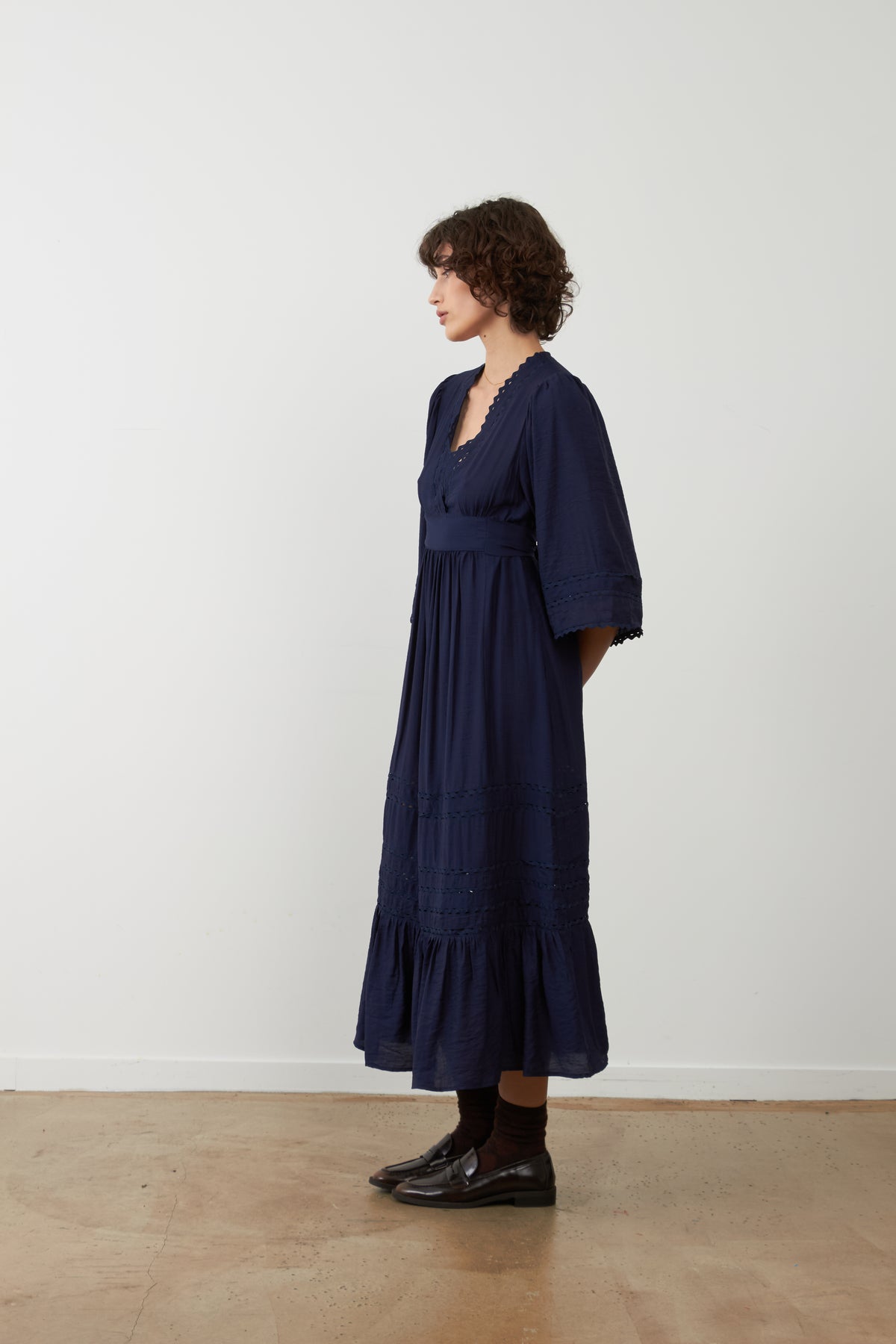 Robe bohème Wynonna - Navy