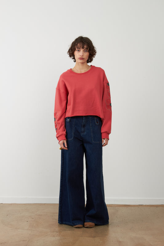 Sweat-Shirt Auxanne - Blush