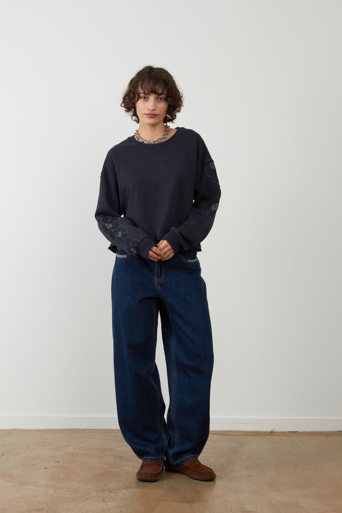 Sweat-Shirt Auxanne - Navy