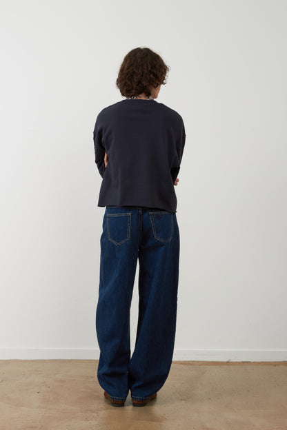 Sweat-Shirt Auxanne - Navy