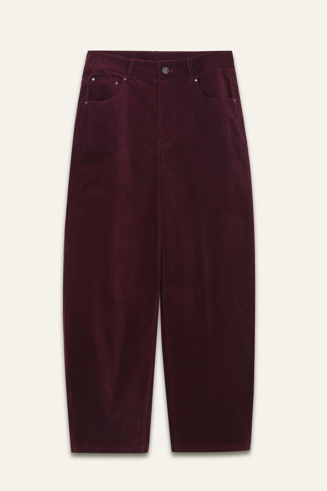 Pantalon coupe balloon Grayson - Bordeaux