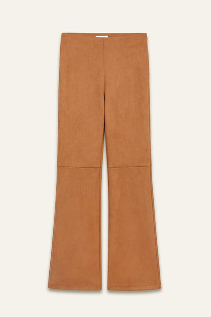 Pantalon bootcut Vickie - Camel