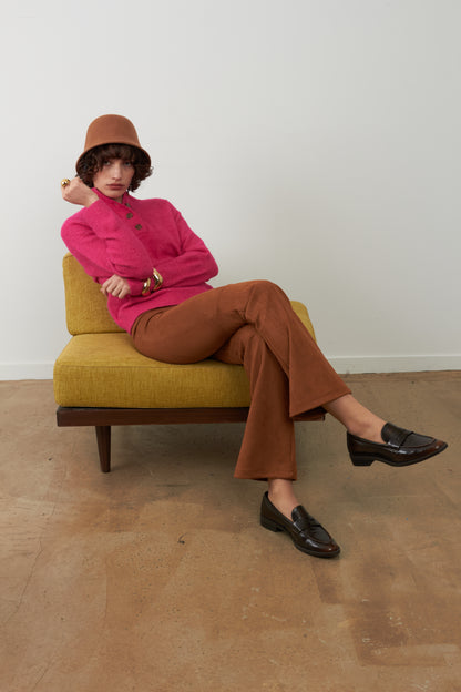 Pantalon bootcut Vickie - Camel