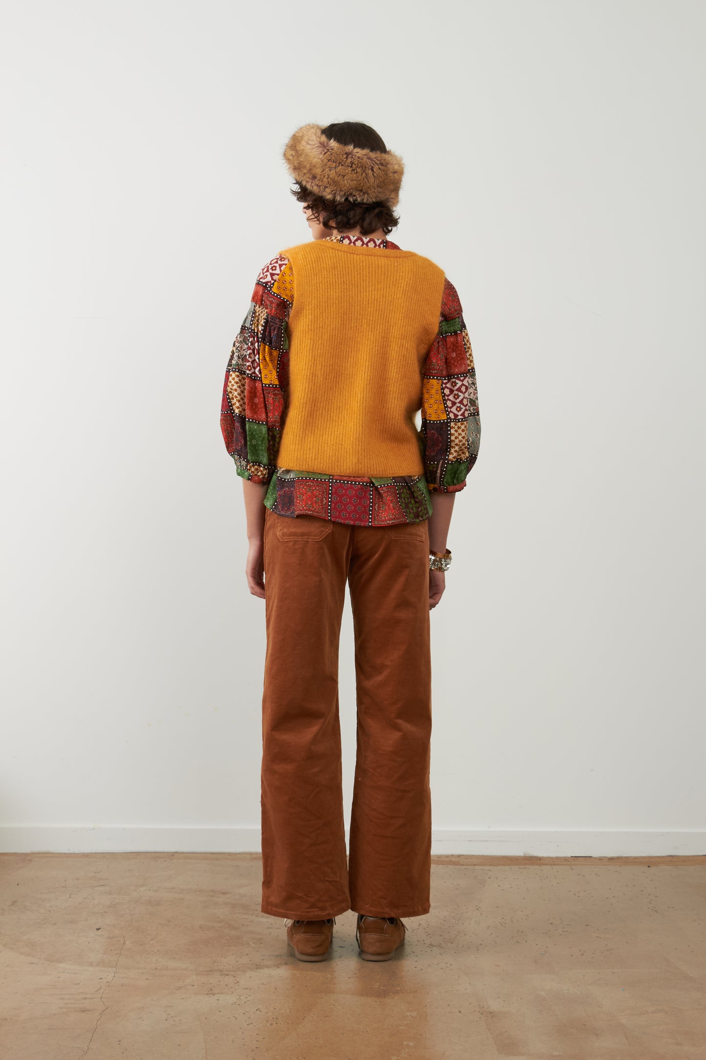 Pantalon Canelle camel - Pollen