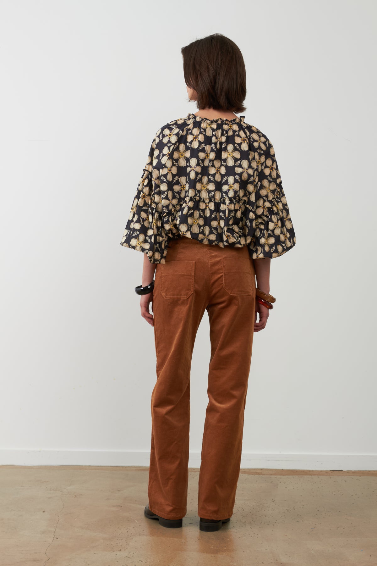 Pantalon Canelle camel - Pollen