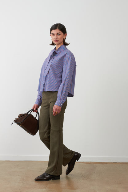 Pantalon bootcut Vickie - Kaki