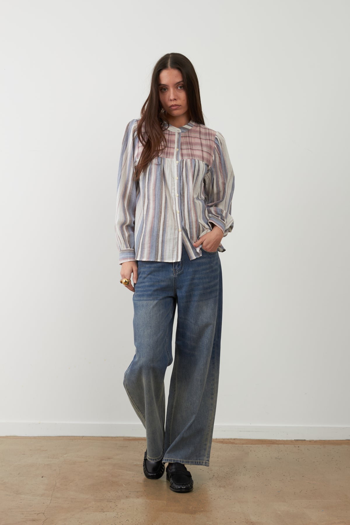 Pantalon jeans délavé Ulrich - Denim