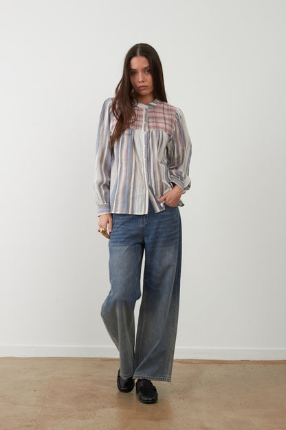 Pantalon jeans délavé Ulrich - Denim
