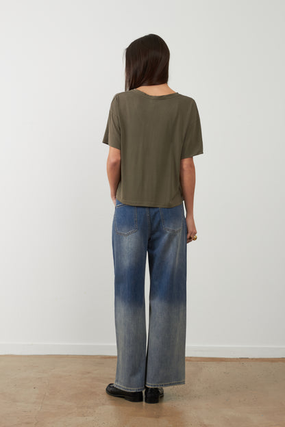 Pantalon jeans délavé Ulrich - Denim