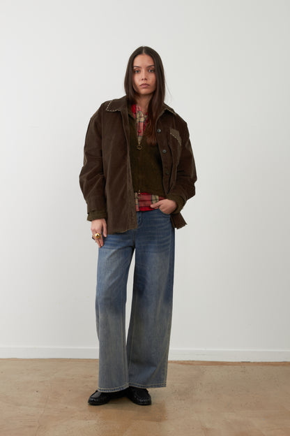 Pantalon jeans délavé Ulrich - Denim