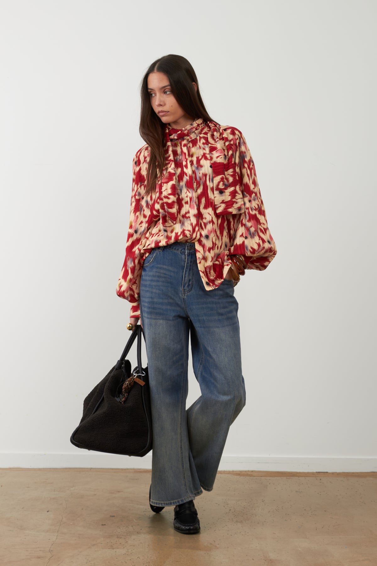 Pantalon jeans délavé Ulrich - Denim