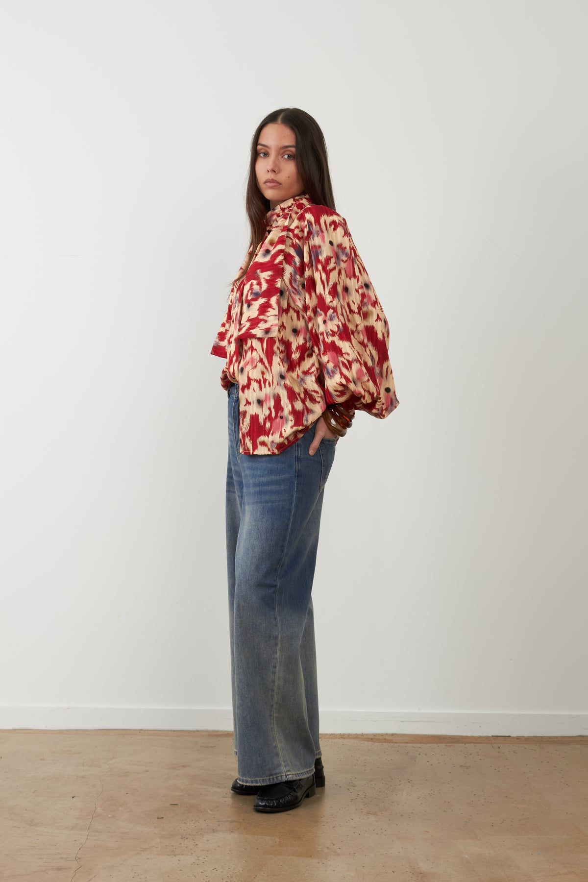 Pantalon jeans délavé Ulrich - Denim