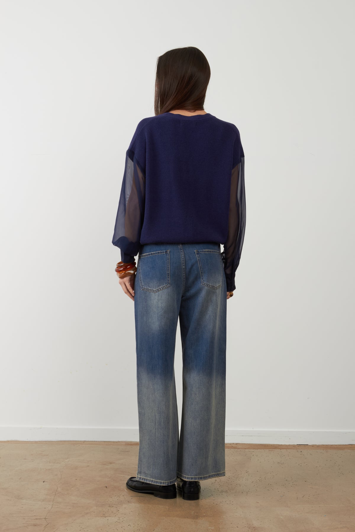 Pantalon jeans délavé Ulrich - Denim