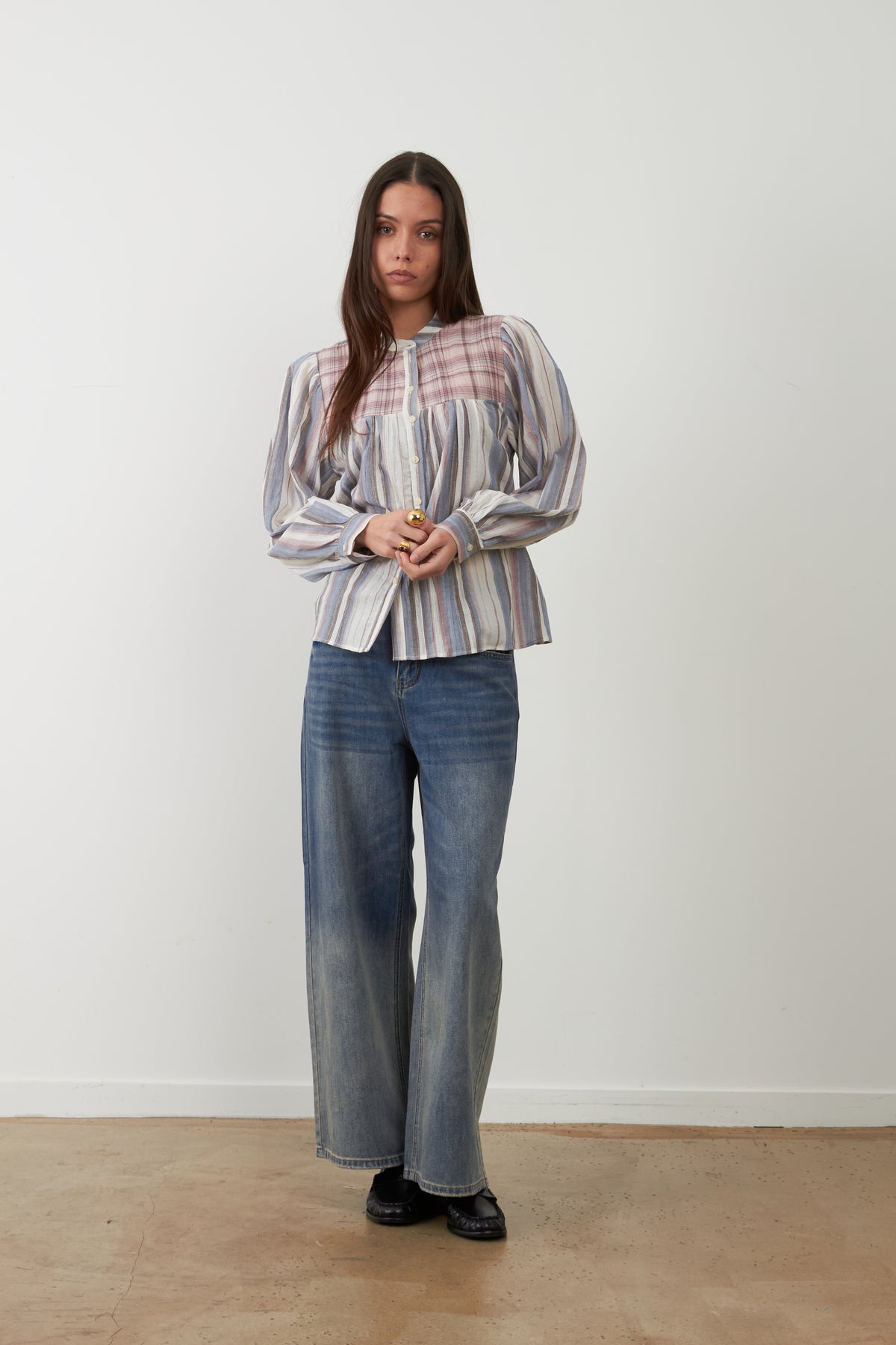 Pantalon jeans délavé Ulrich - Denim