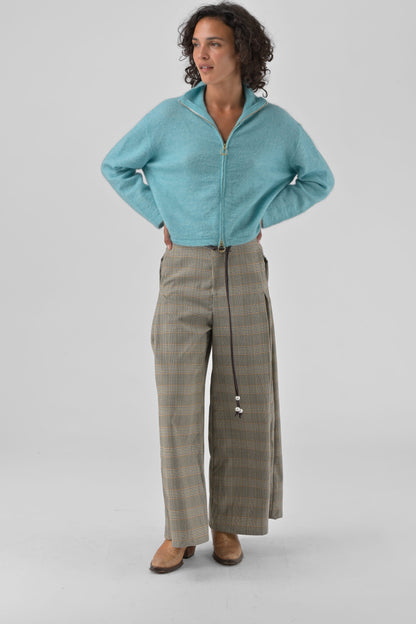 Gilet Zuleika, coloris aqua