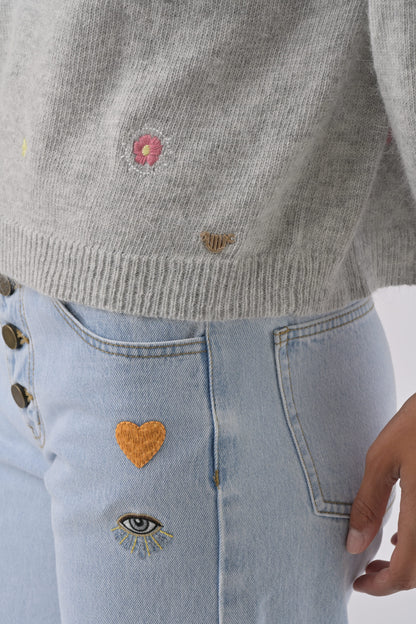 Pull en angora Maeva