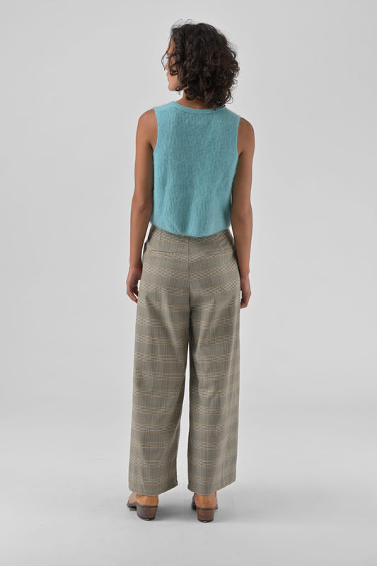 Pull Oriane, coloris aqua — vue 2