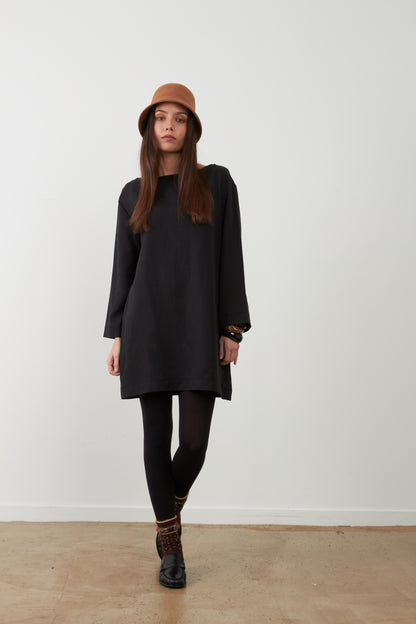 Robe courte Talia - Noir