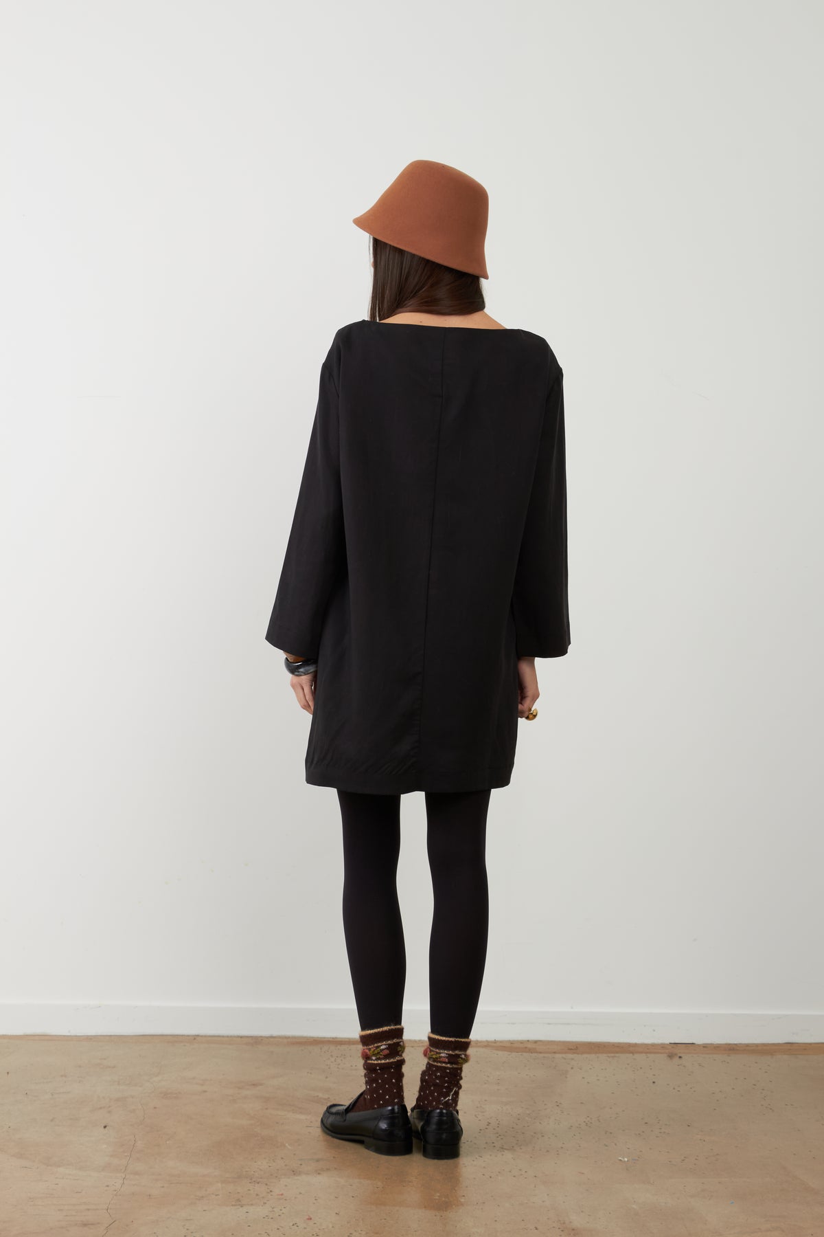 Robe courte Talia - Noir