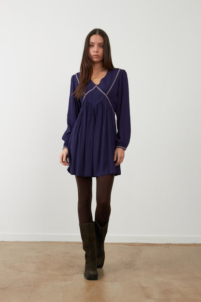 Robe courte Judy - Navy