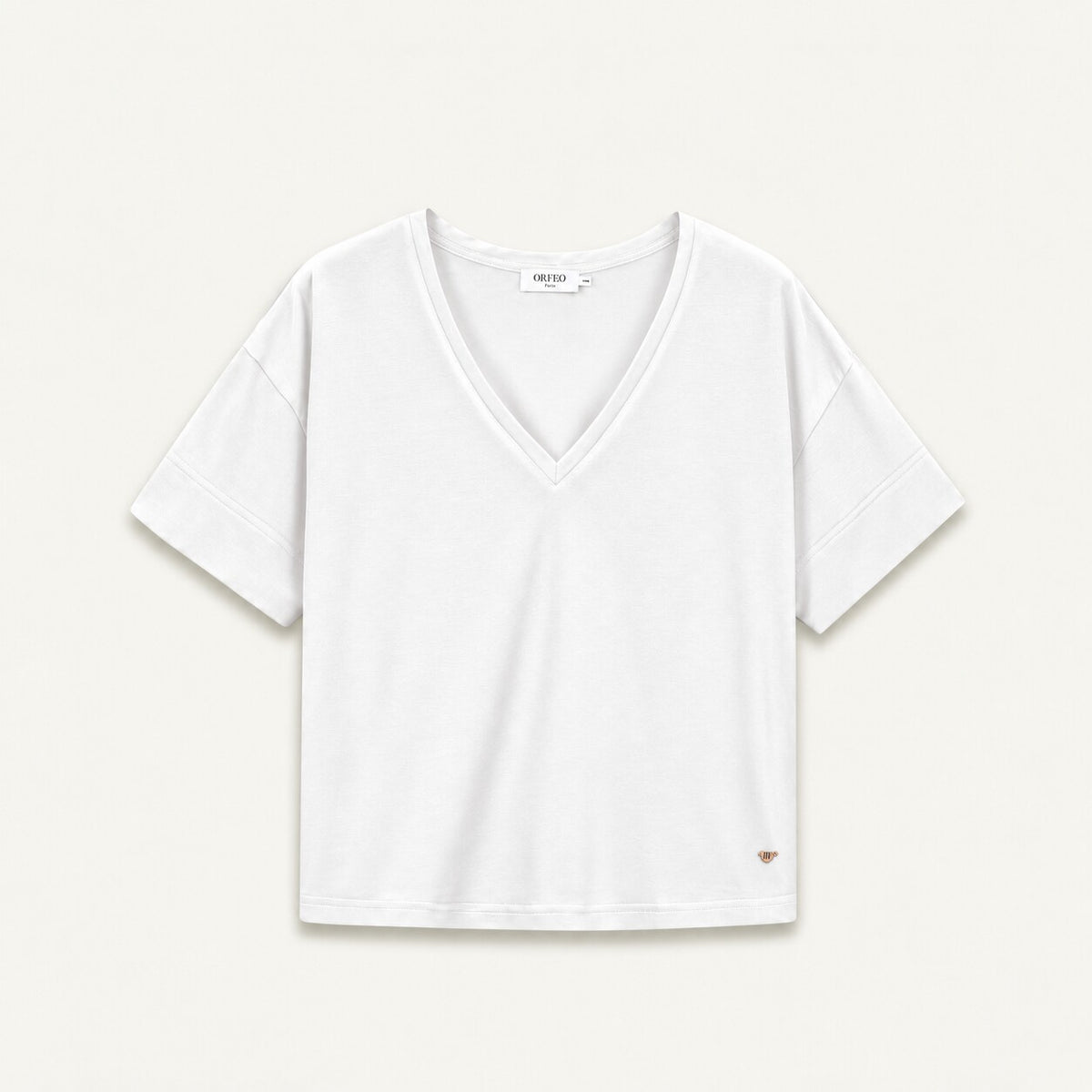 T-shirt col V Anya essentiel