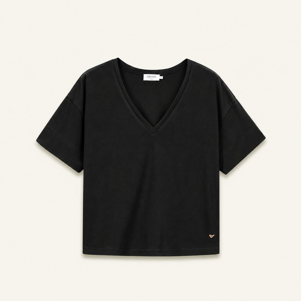 T-shirt col V Anya essentiel