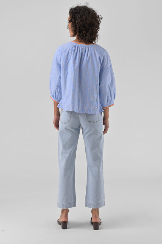 Veste Alyzia, coloris ciel — vue 3